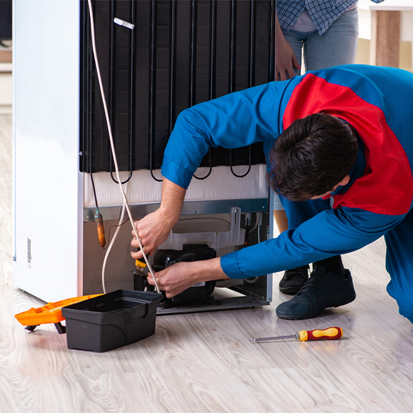 how much do you charge for refrigerator repair services in Troutdale VA